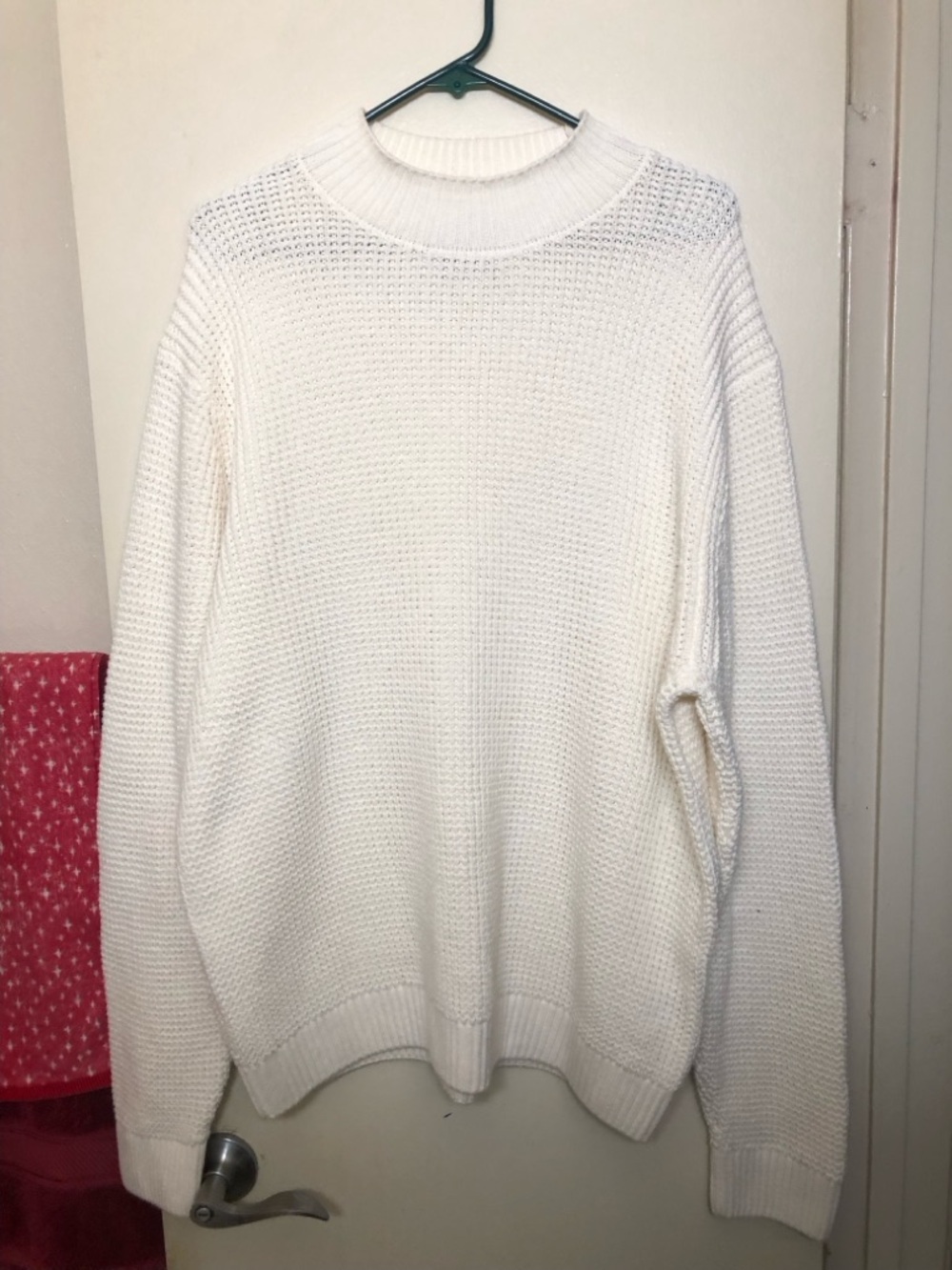Abercrombie & Fitch Cream Knit Sweater Size XXL